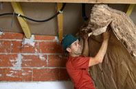 Llanrumney tapered roof insulation